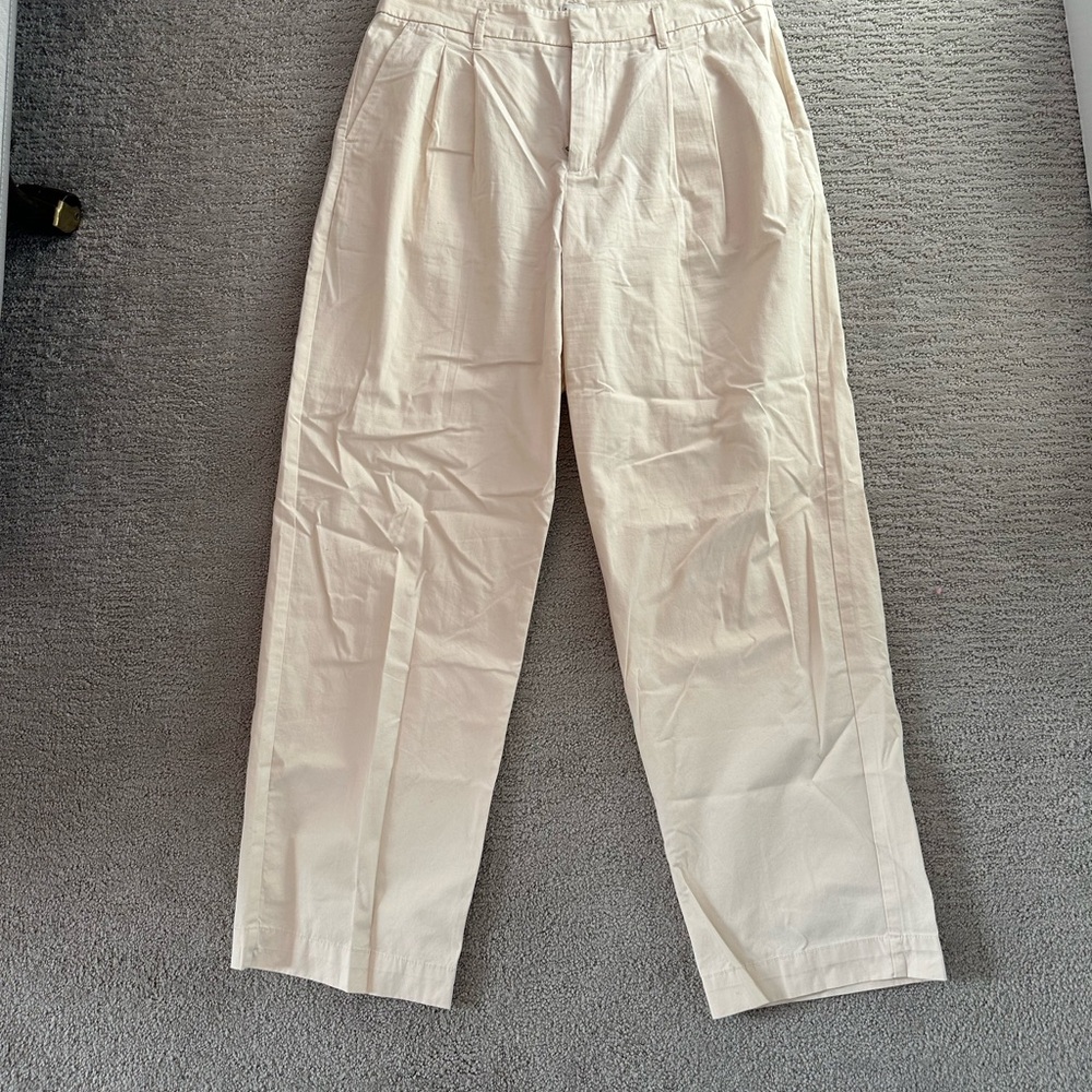 a new day cream dress pants